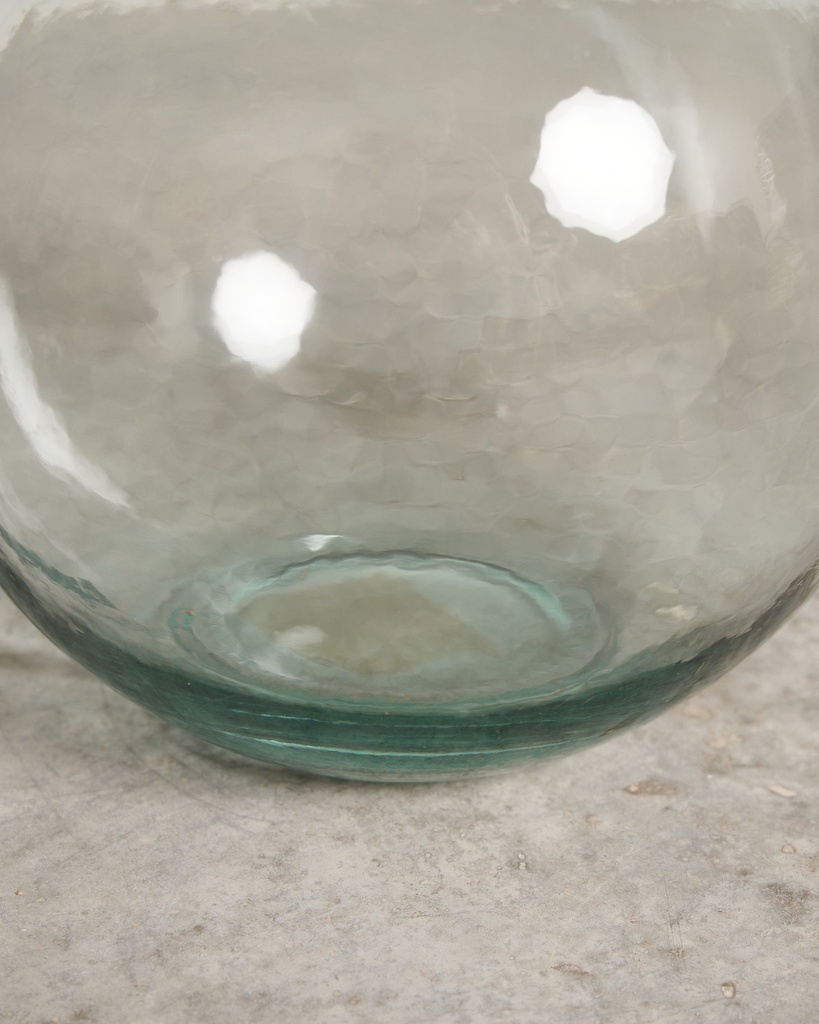 Garrafa de vidrio de boca ancha
