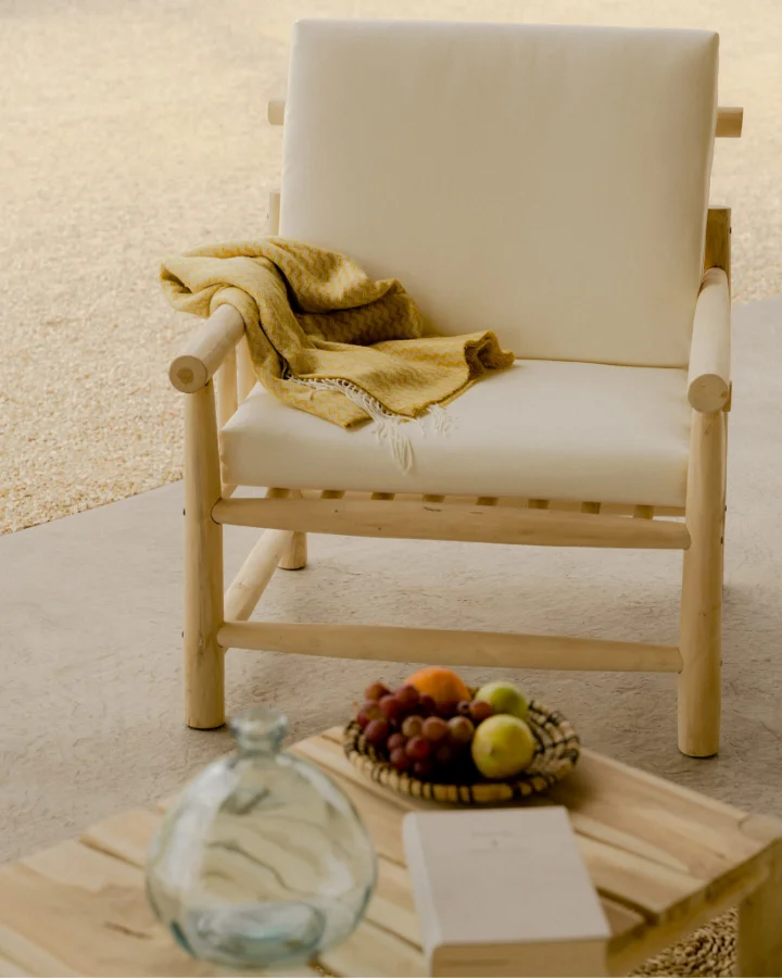 Conjunto Terraza Teca