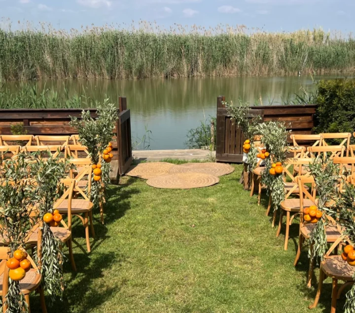 Esteras esparto Evento exterior