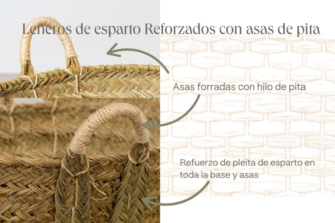 Cestas leñeras reforzadas