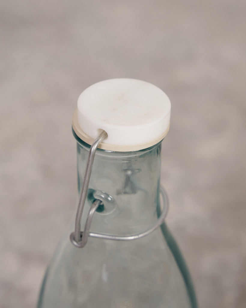 Botella cristal 1L topo Agua