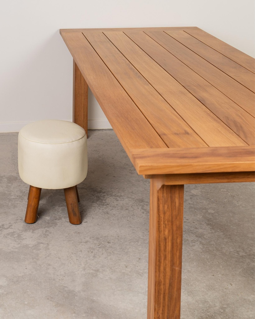 Mesa madera teca Tebas