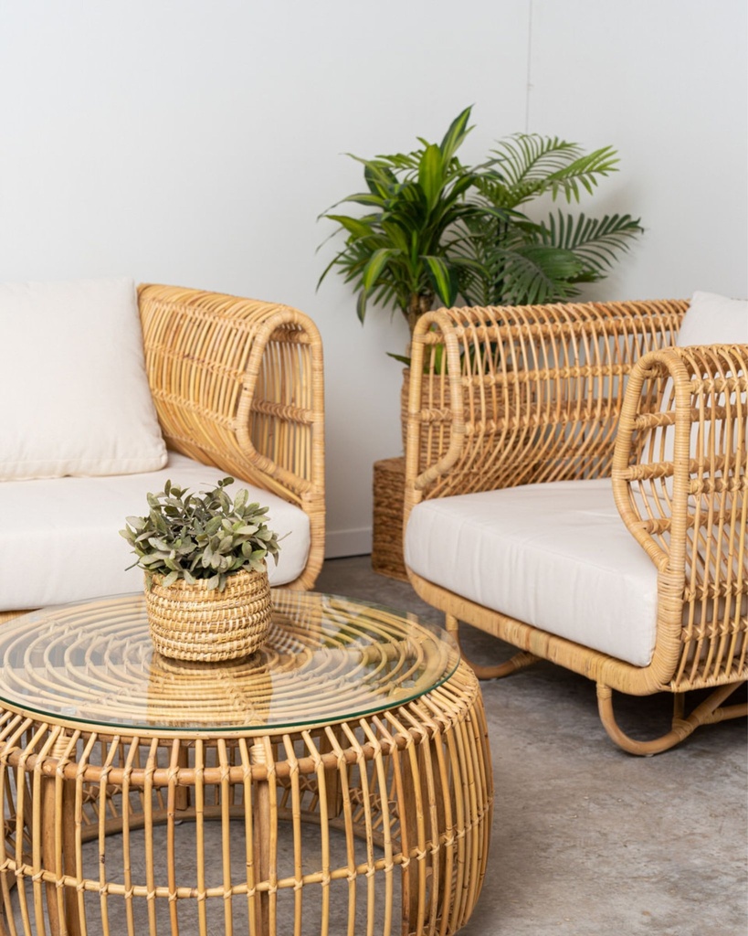 Conjunto de muebles de Rattan Sabah