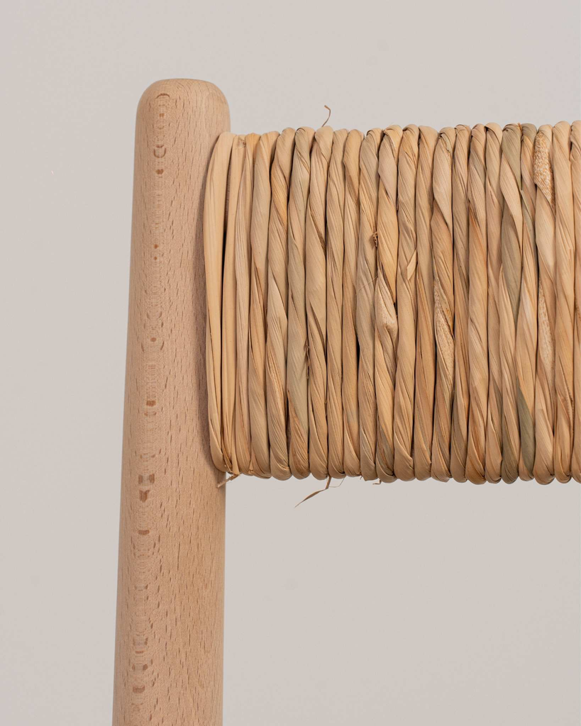 Silla de madera Montelar acabado natural