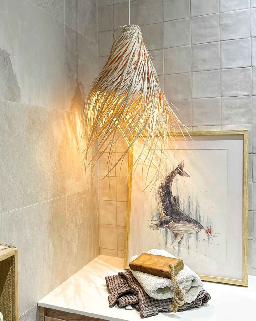 Lámpara de palma campana Salermo