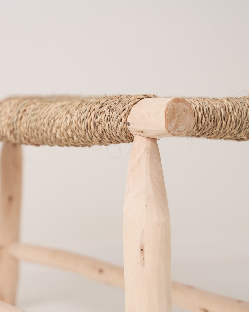 Banco de madera de eucalipto Hades