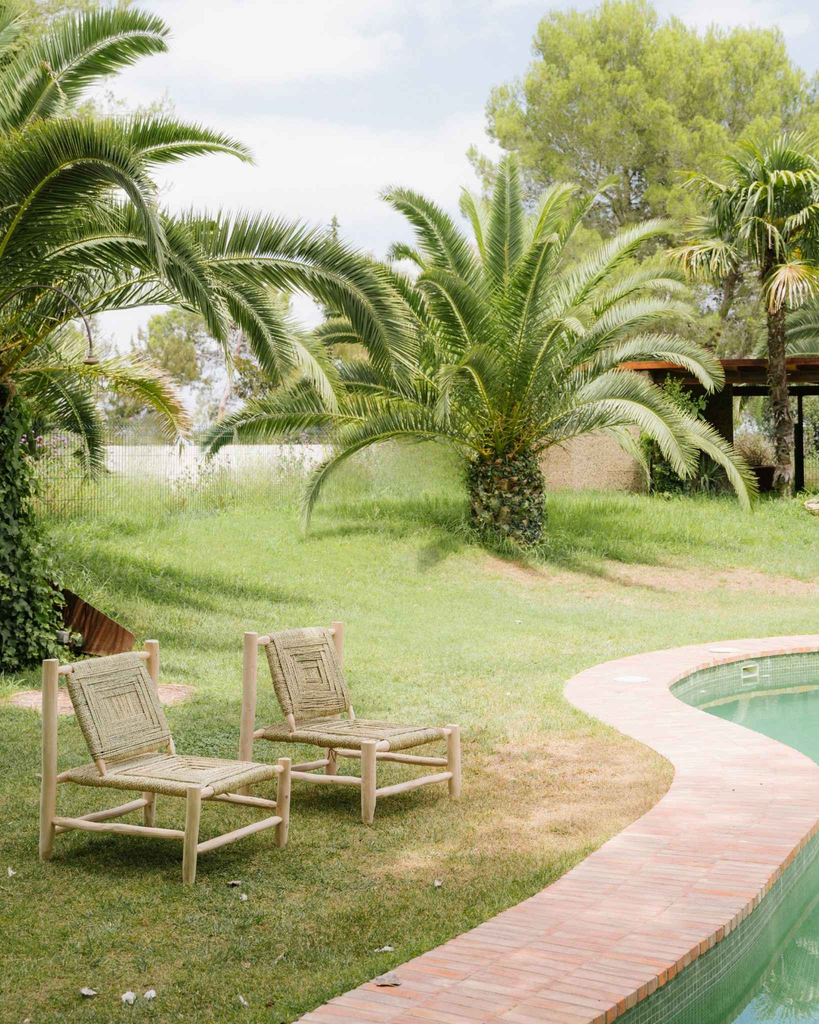 Hamaca de madera de eucalipto Caronte