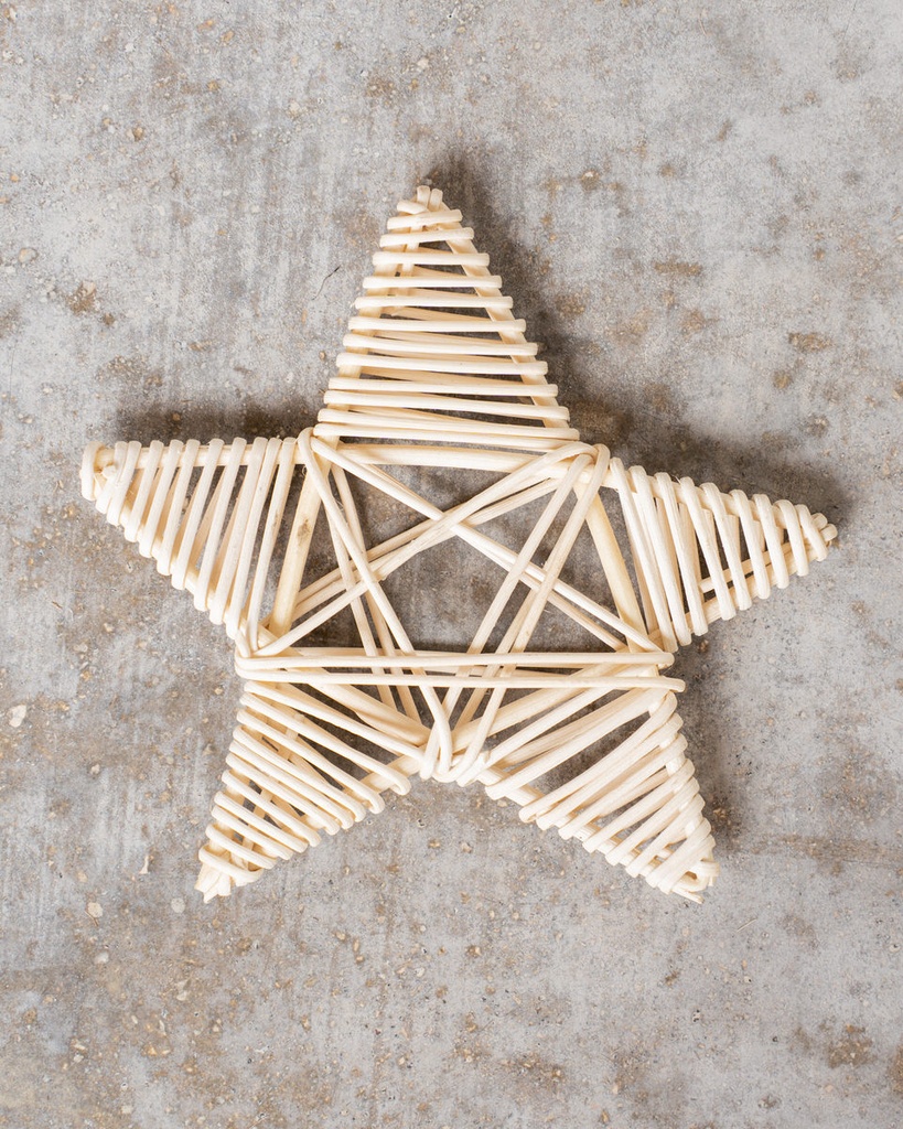 Estrella de Ratán pequeña