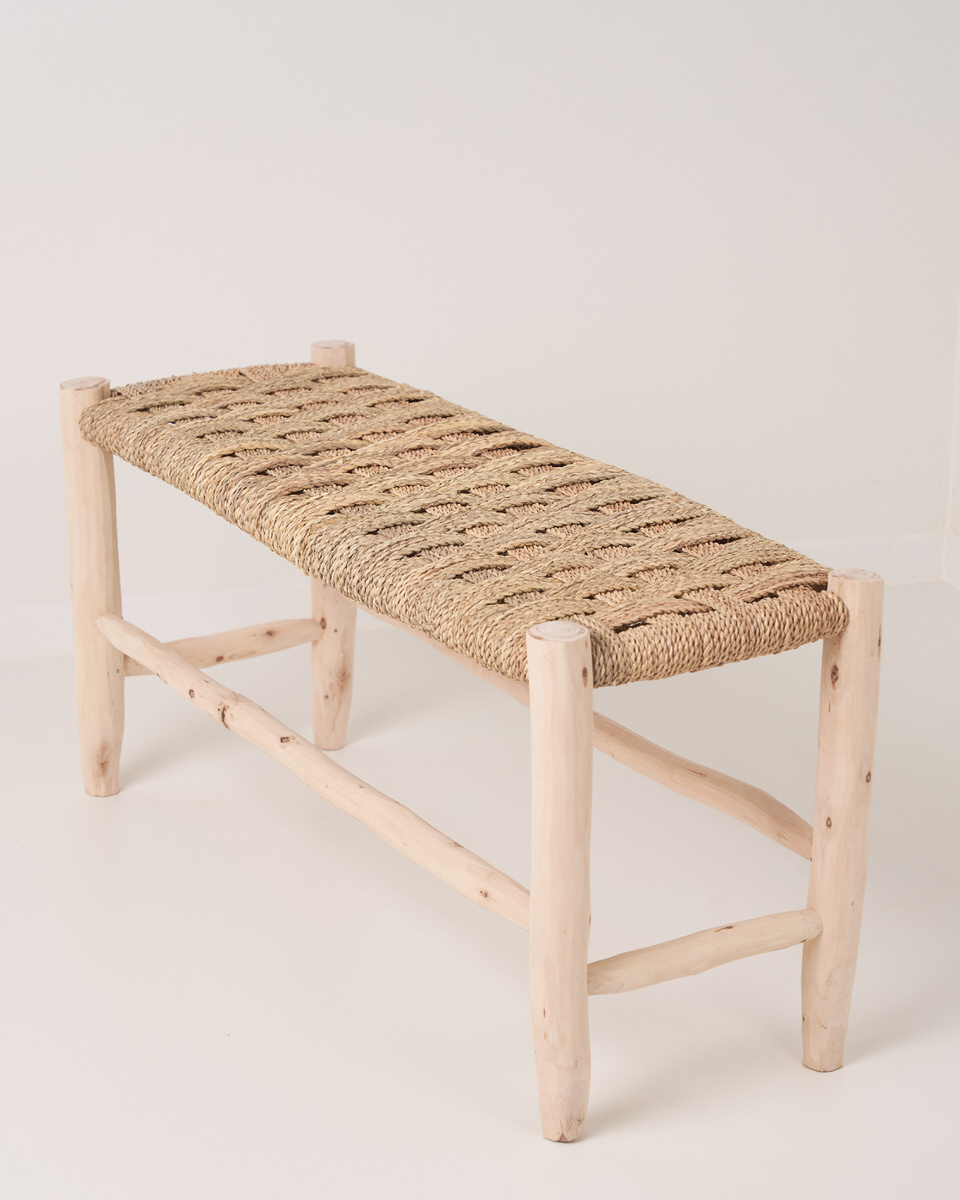 Banco de madera de eucalipto Tamarit