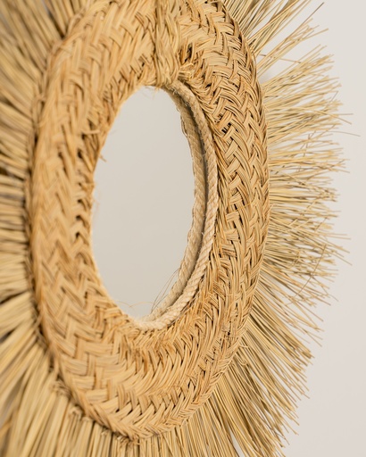 [7002] Espejo de esparto Zante
