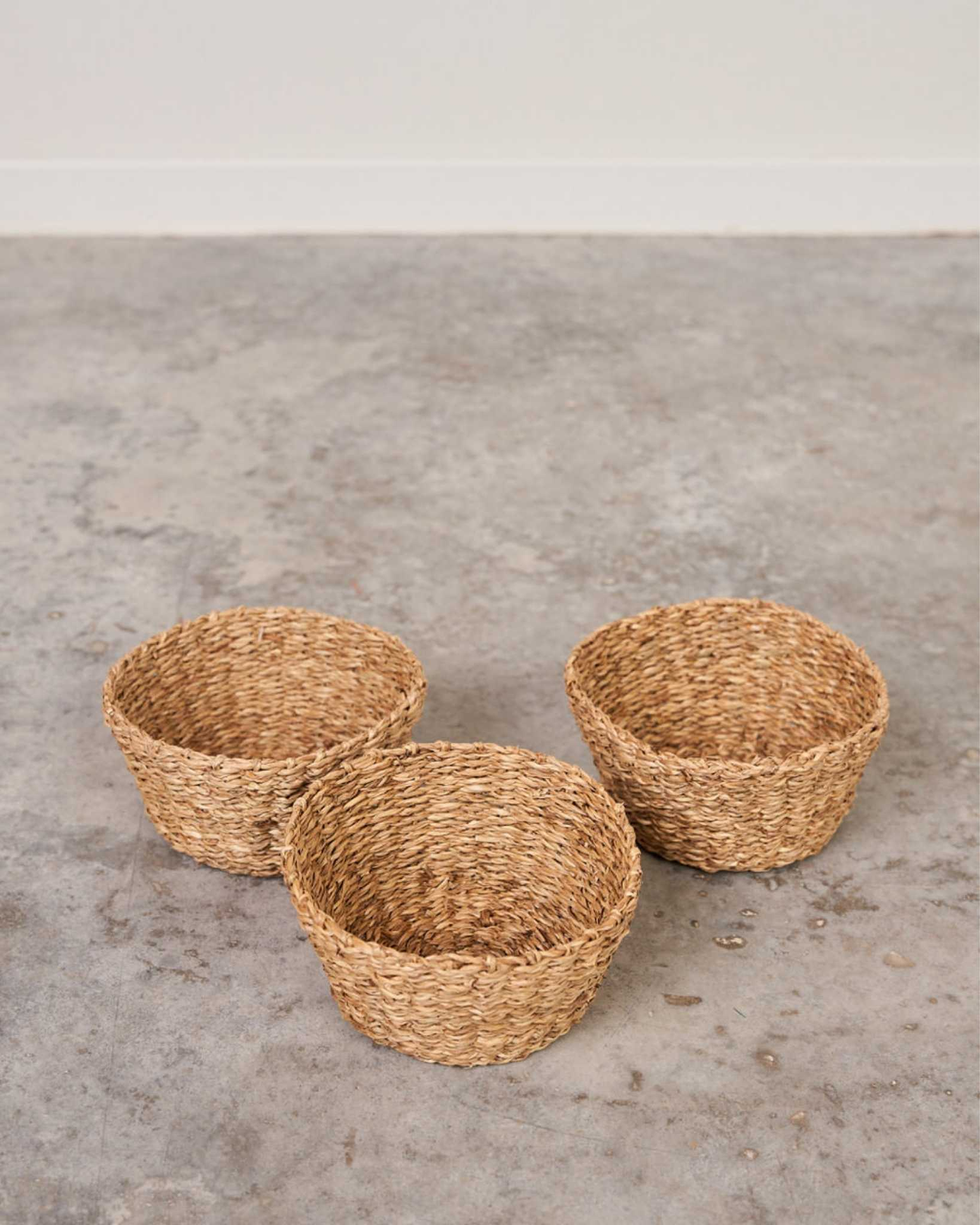 Bols de seagrass Pack de 3 unidades