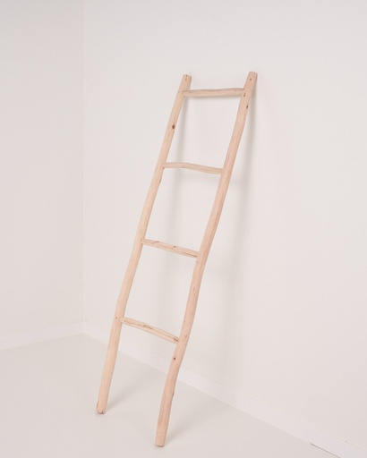 [8152-E] Escalera de madera natural de 150cm Tarifa