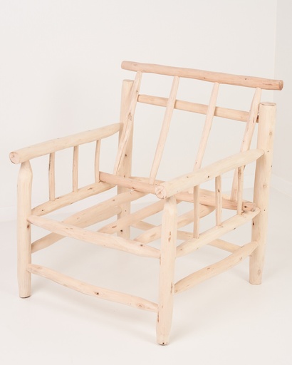 [8214] Sillón de madera de eucalipto Unha