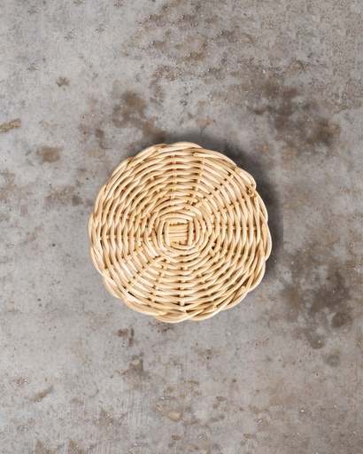 [4019] Posavasos de Rattan