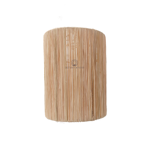 [8161] Lámpara de pared de rafia natural Timón
