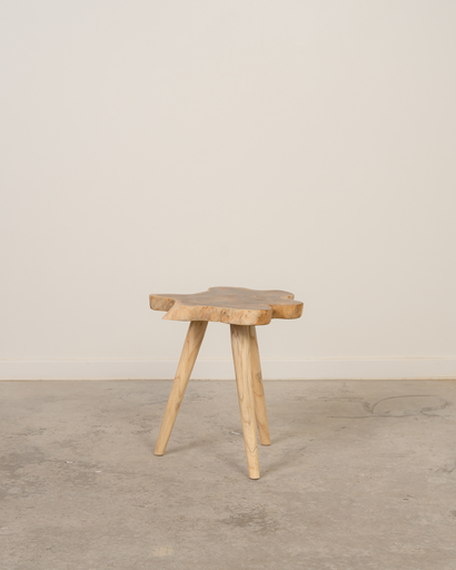 [8201] Taburete de madera de teca Tramontana