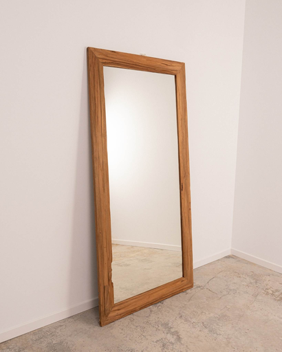 [6999G] Espejo de teca Savina Grande